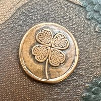 Copper Pocket Charms, Good Luck, Safety Protection, Magical Charms, Talisman Amulet, Compass, Celtic Cross, Shamrock Clover, Pocket Tokens