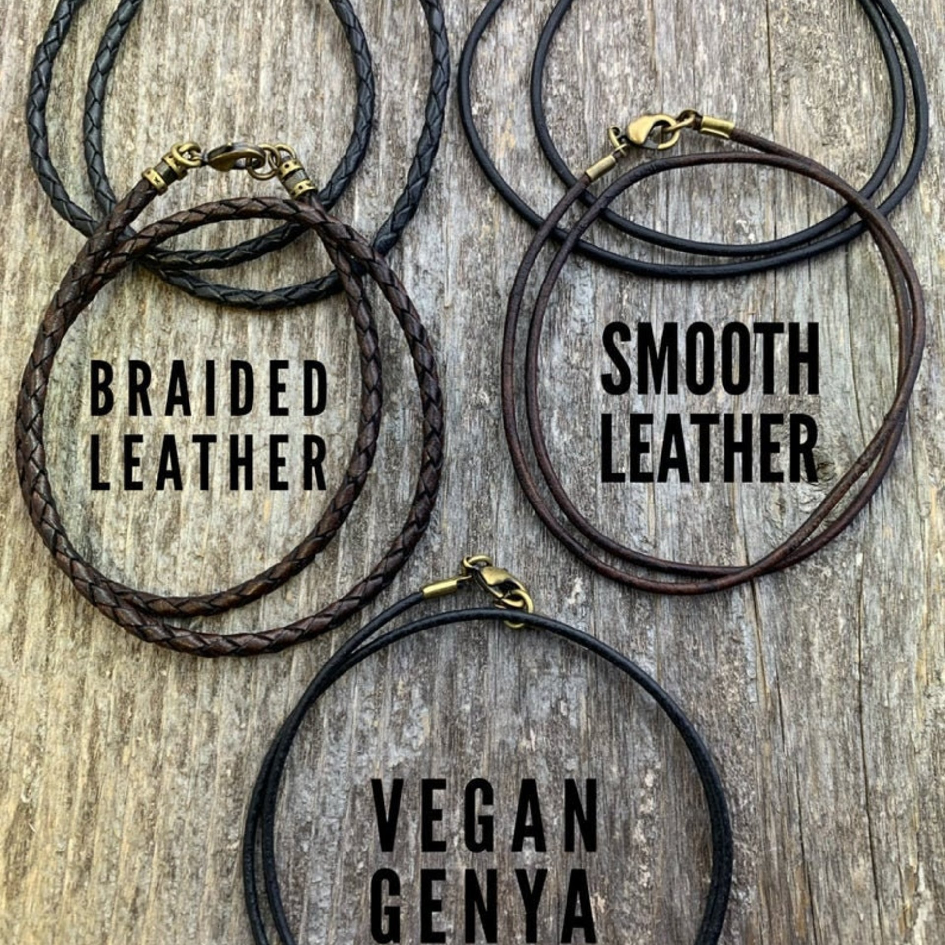 Rowan Leaf Bronze Pendant, Connemara Marble Necklace, Irish Celtic Spirals, Sacred Celtic Tree Astrology, Leather Vegan Cords, Pagan Druid