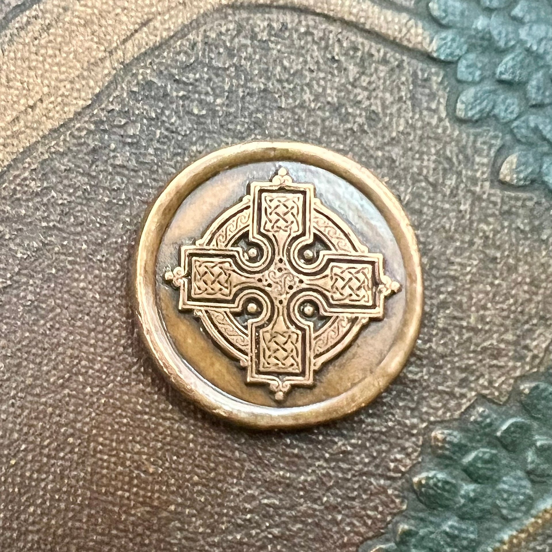 Copper Pocket Charms, Good Luck, Safety Protection, Magical Charms, Talisman Amulet, Compass, Celtic Cross, Shamrock Clover, Pocket Tokens