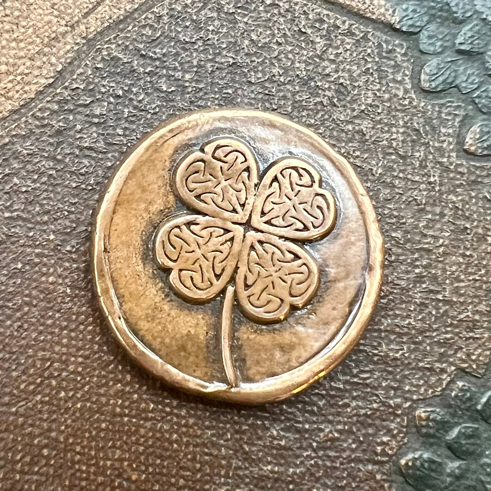 Copper Pocket Charms, Good Luck, Safety Protection, Magical Charms, Talisman Amulet, Compass, Celtic Cross, Shamrock Clover, Pocket Tokens