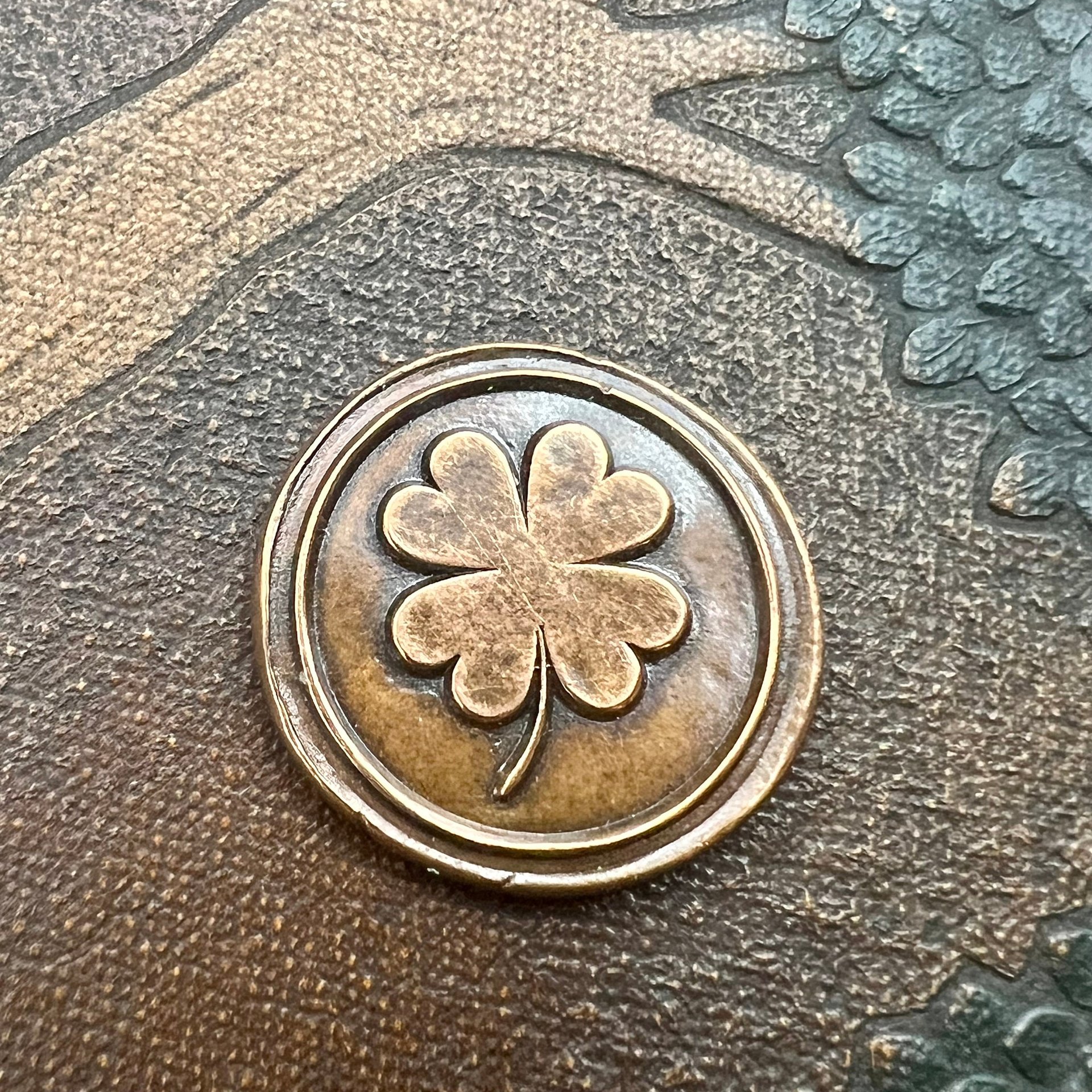 Copper Pocket Charms, Good Luck, Safety Protection, Magical Charms, Talisman Amulet, Compass, Celtic Cross, Shamrock Clover, Pocket Tokens