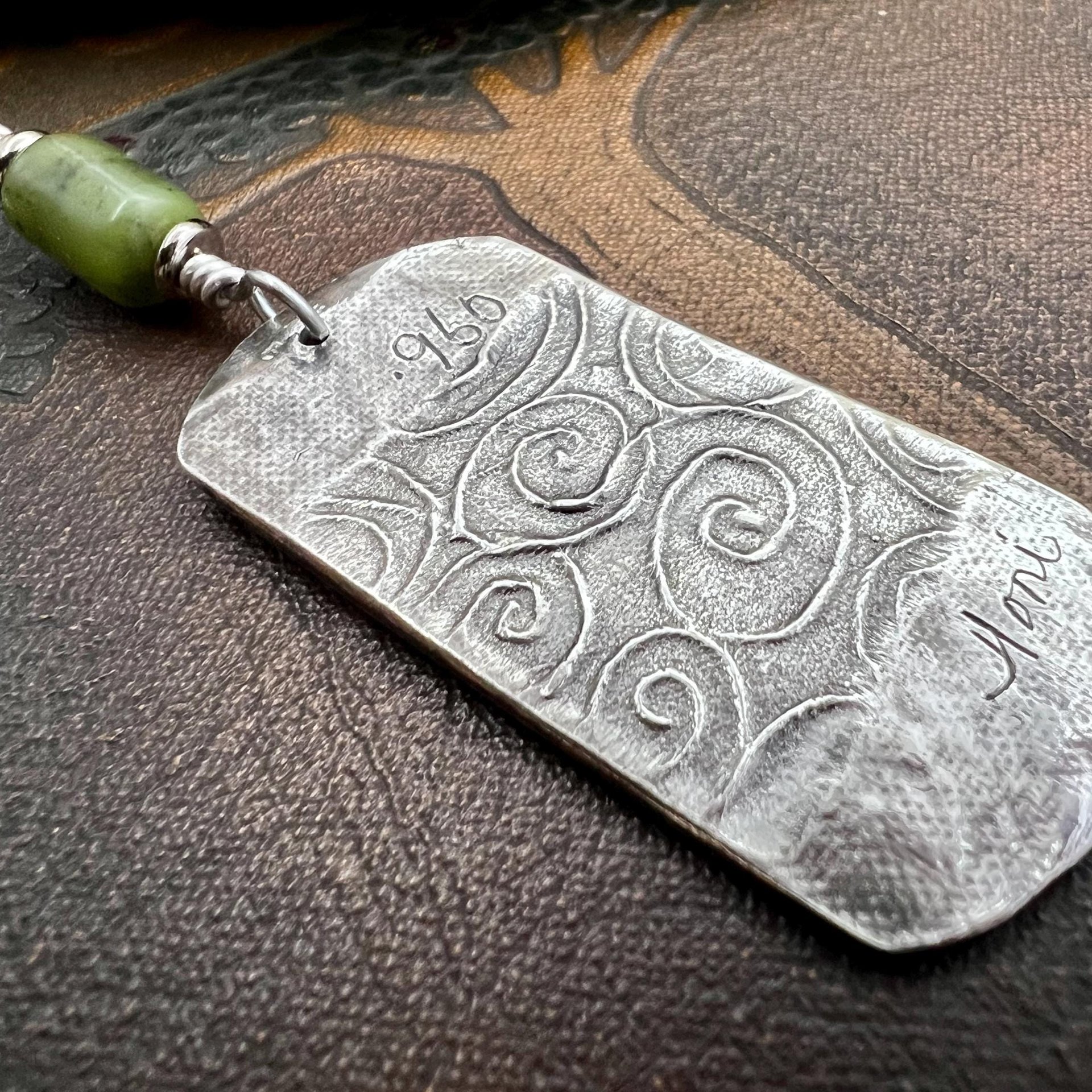 St Brigid’s Cross, Sterling Silver, Connemara Marble, Irish Celtic, Spirals, Pagan Witch, Brigid of Kildare, Patron Saint Ireland, Imbolc