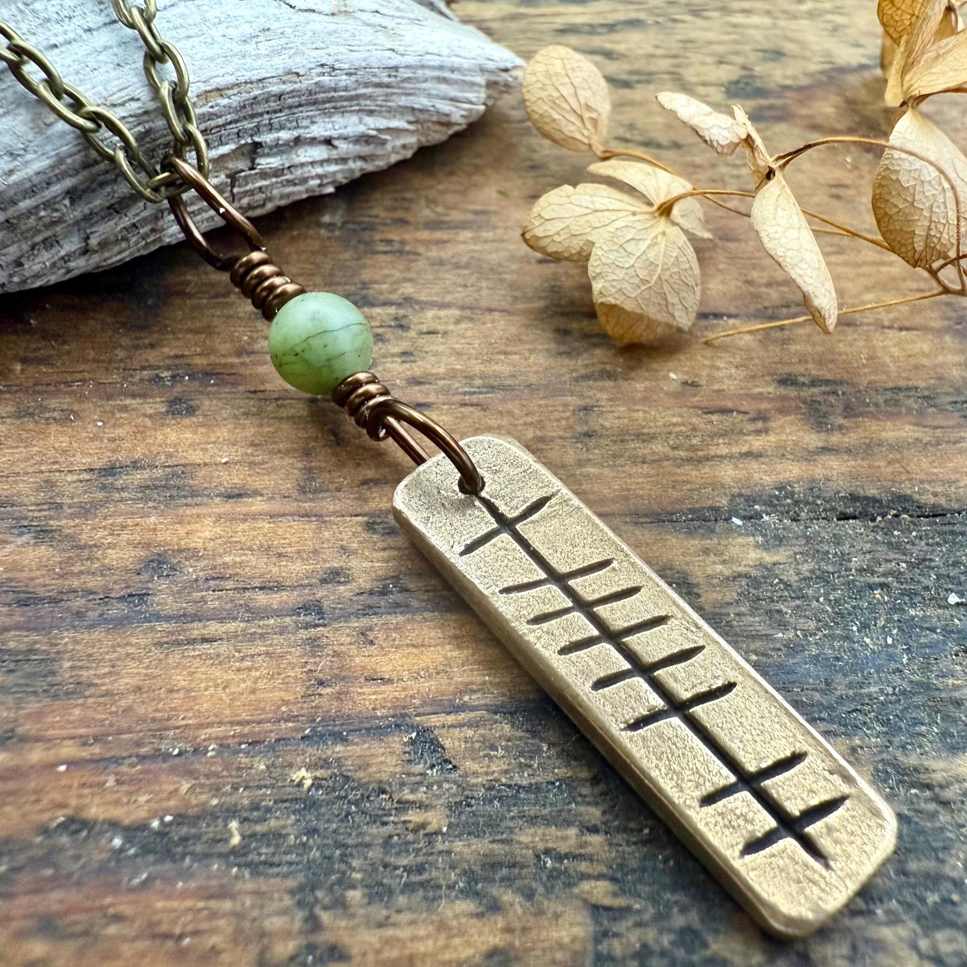 Love Ogham Bronze Charm, Grá Irish Love, Irish Gaelic, 8th Wedding Anniversary, Irish Celtic Jewelry, Celtic Witch, Pagan Love, Hand Carved
