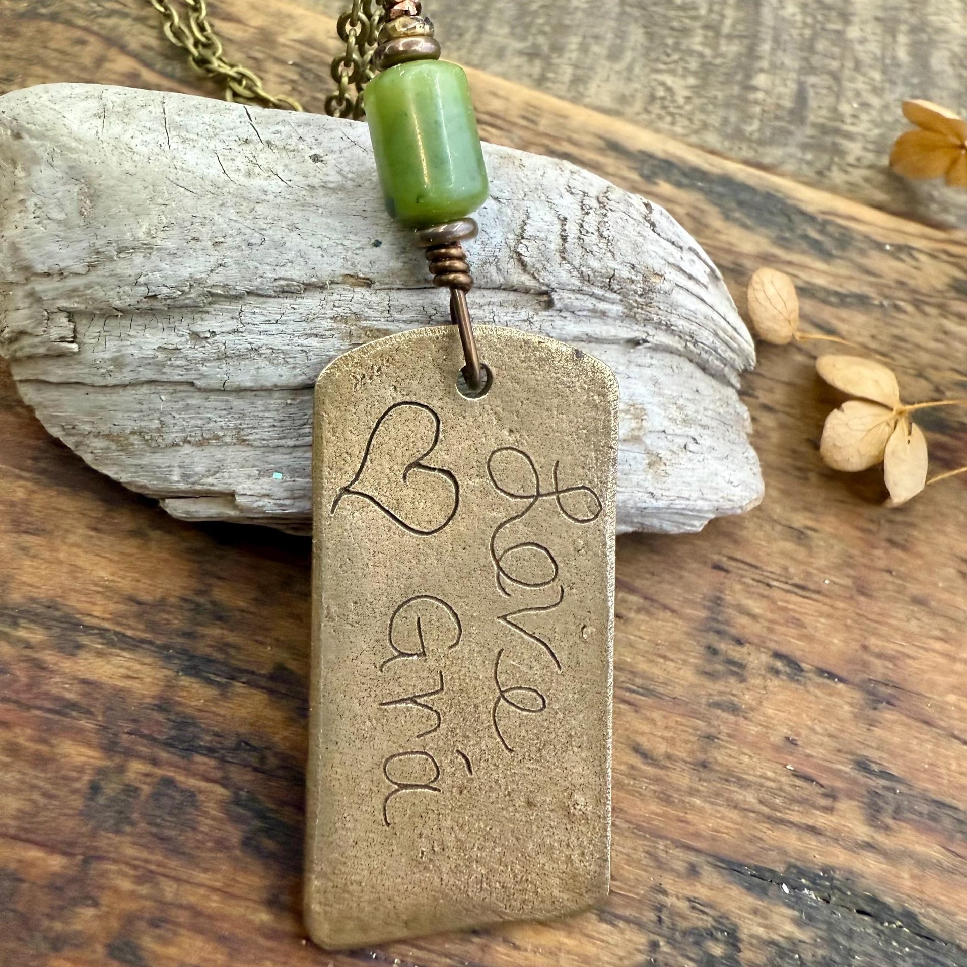 Love Ogham Bronze Charm, Grá Irish Love, Irish Gaelic, 8th Wedding Anniversary, Irish Celtic Jewelry, Celtic Witch, Pagan Love, Hand Carved