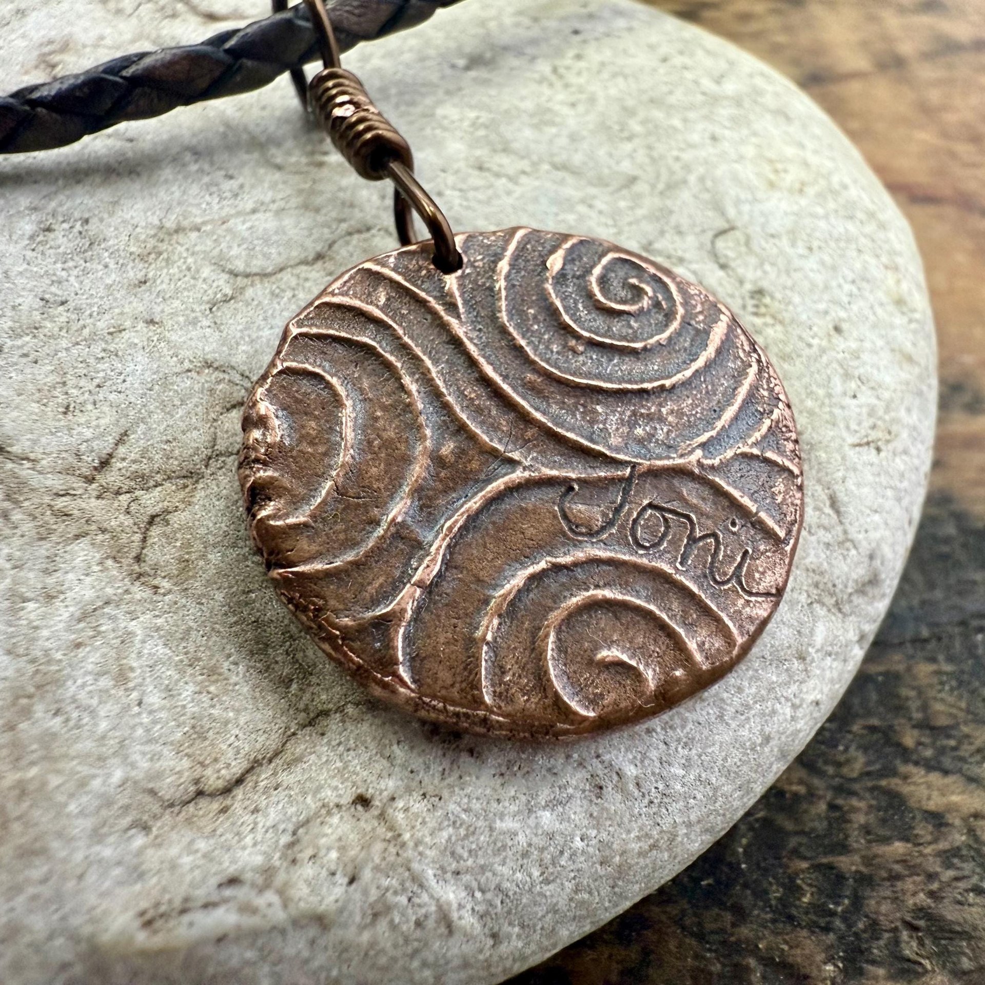 Compass Rose, Copper Pendant, Sailing Gifts, Nautical Jewelry, Men's Jewelry, Sailor Necklace, 7th Anniversary, Protection Talisman